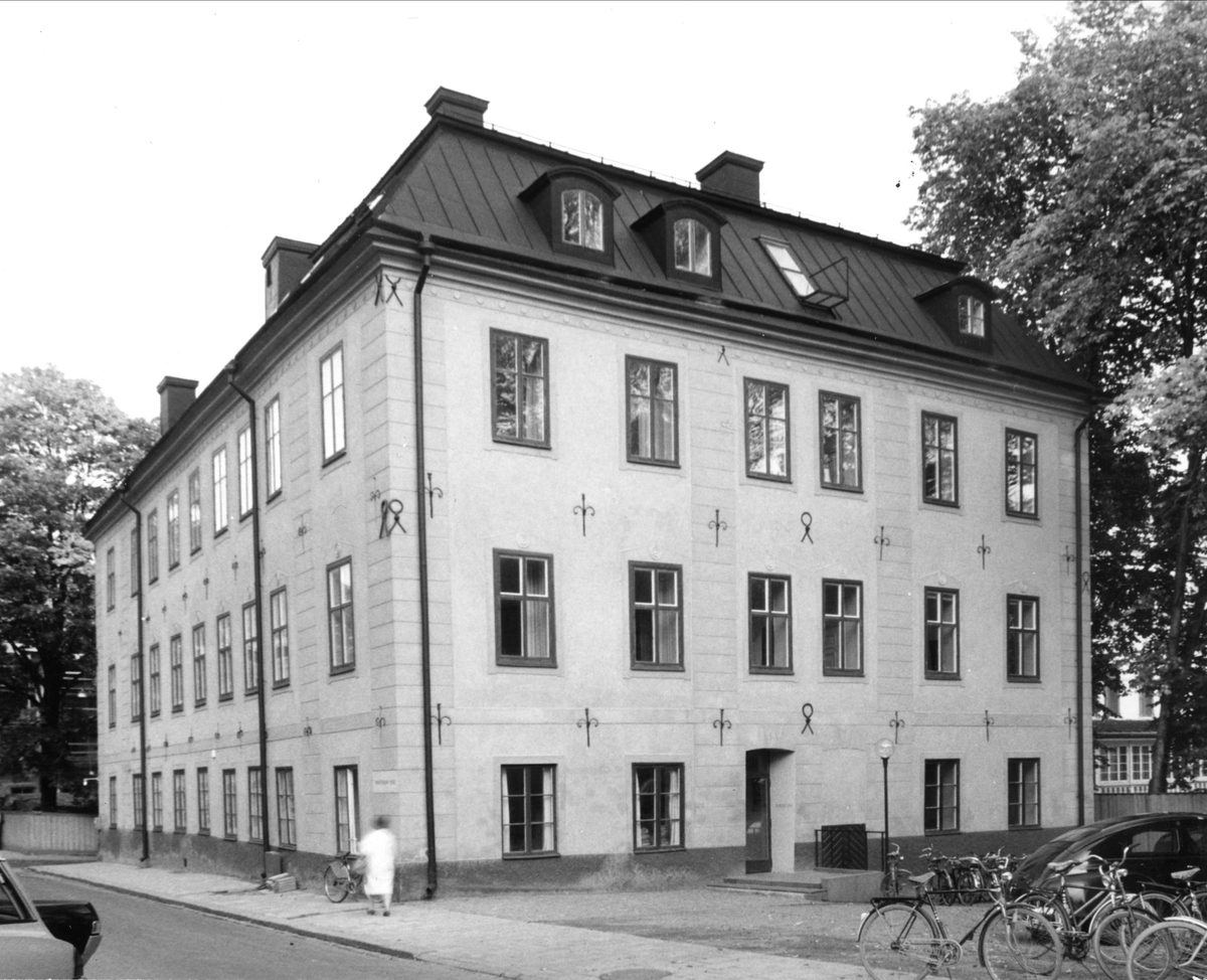 Oxenstiernska huset vid Riddartorget, kvarteret S:t Erik, Uppsala