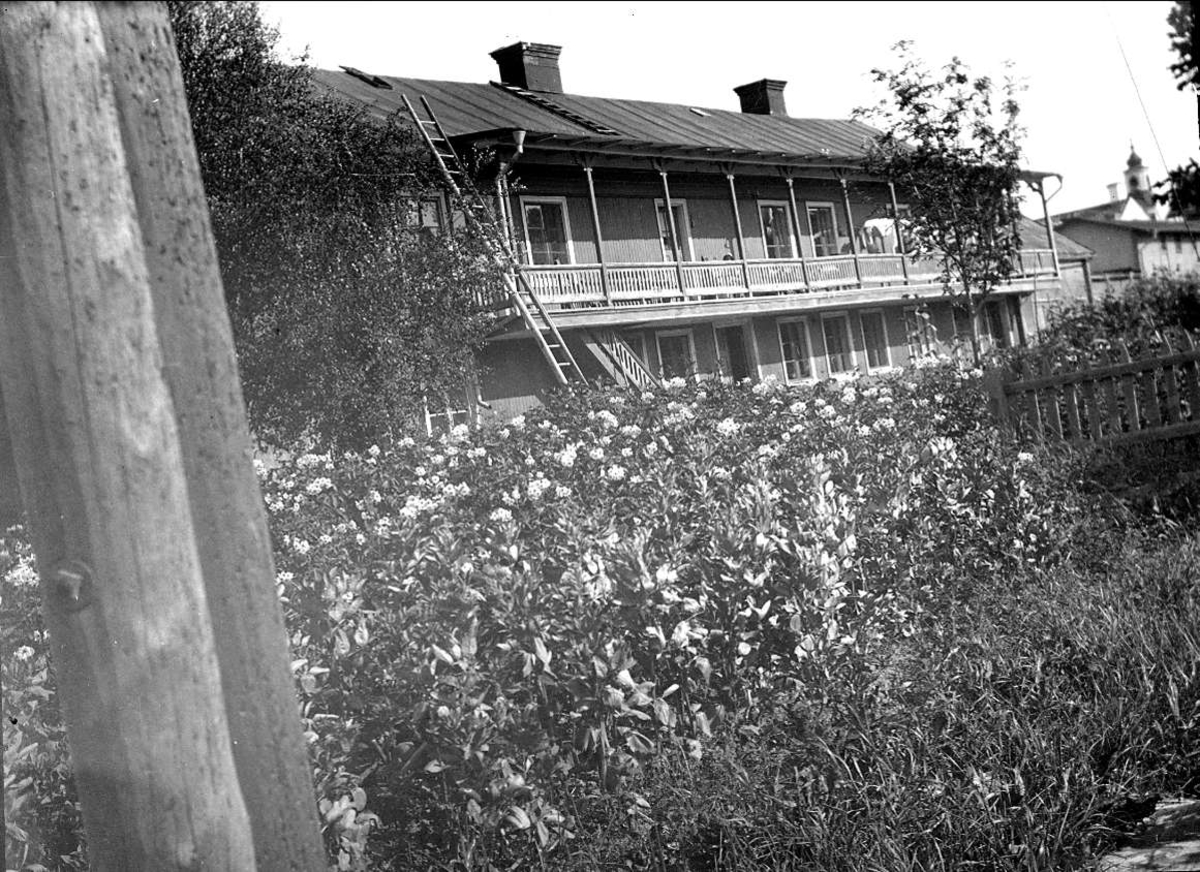 Bostadshus i Östhammar, Uppland augusti 1920