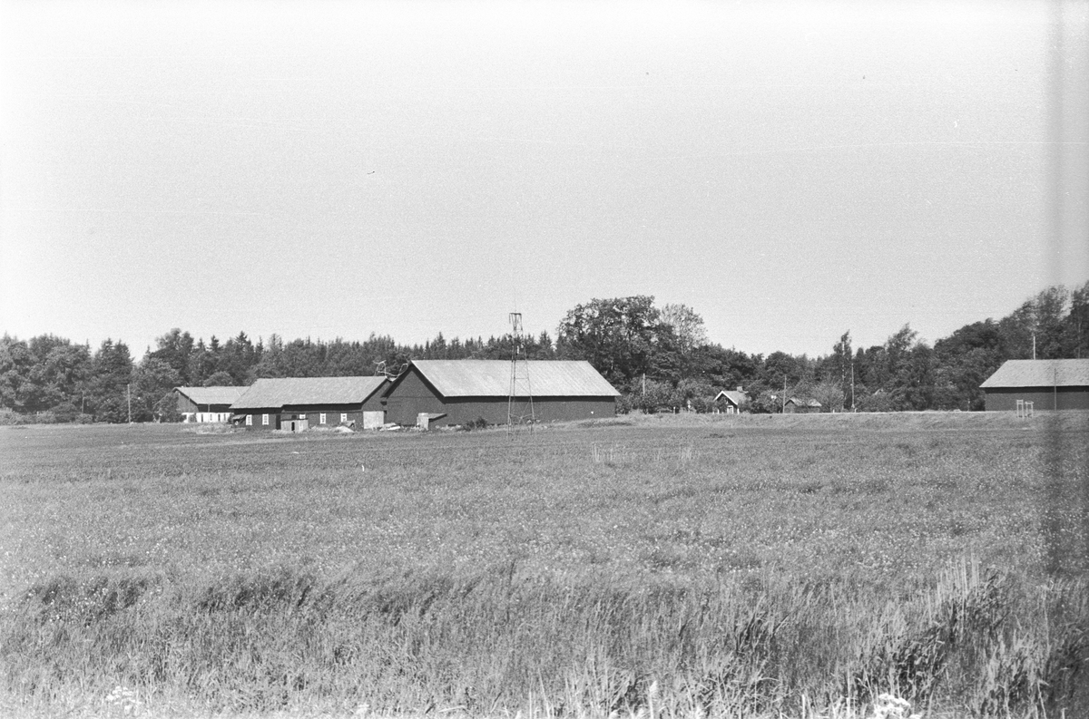 Österby gård, Österby, Läby socken, Uppland 1975