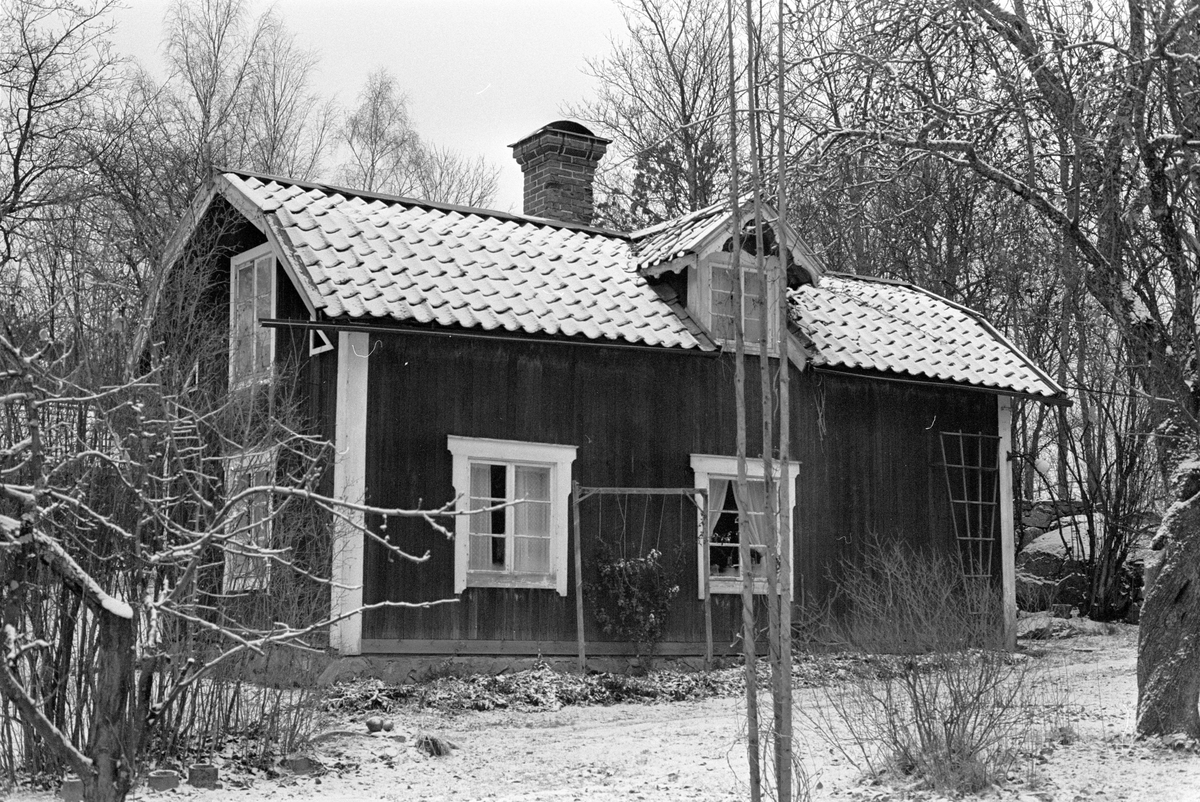 Bostadshus, Hagby 9:3, Hagby socken, Uppland 1985