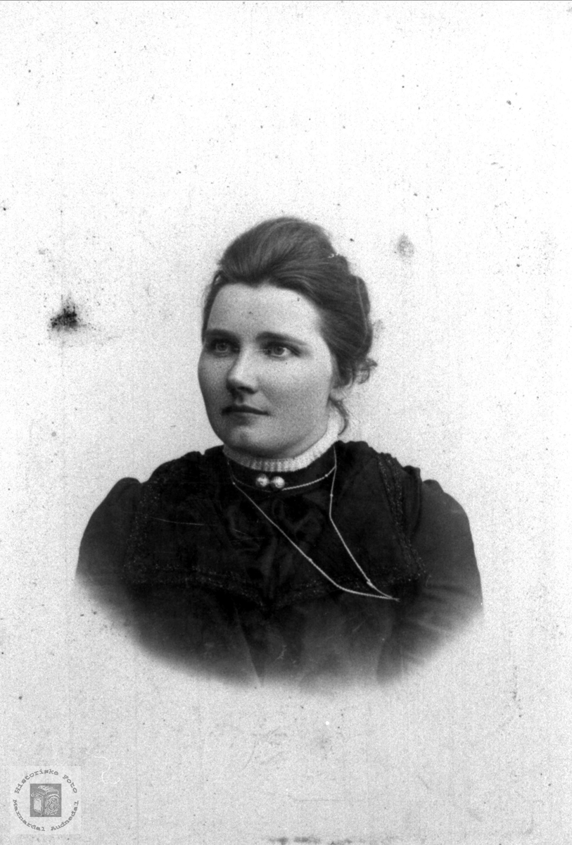 Portrett Anna Olsdtr Finsdal, Øyslebø.