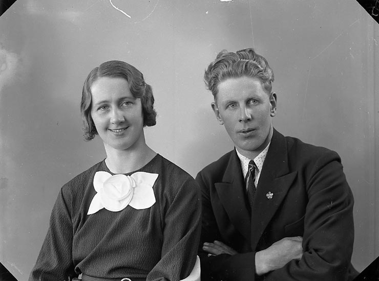 Enligt fotografens journal nr 6 1930-1943: "Foss, Herman Solliden Här".