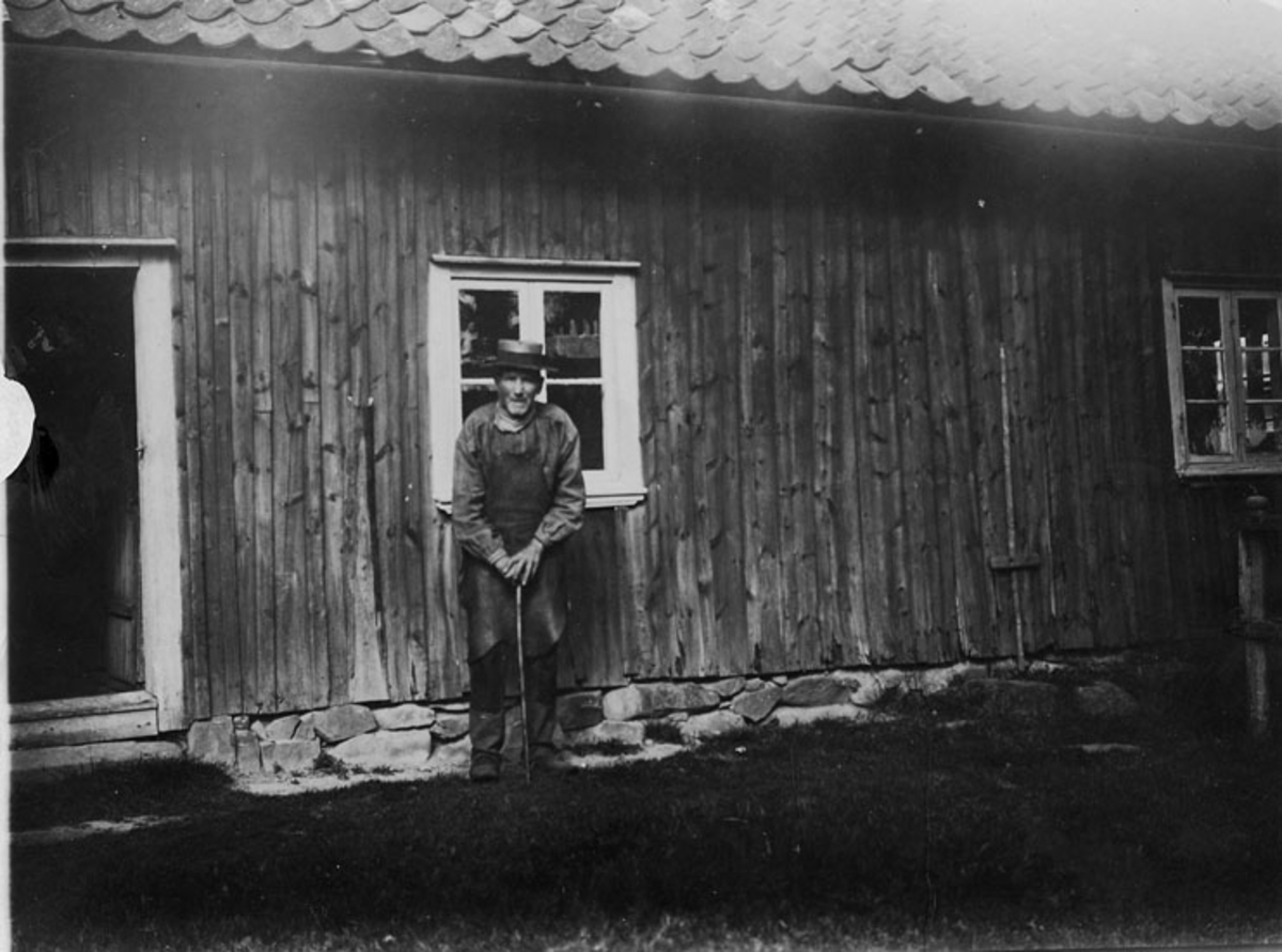 Johannes Kristiansson(född 1842-05-07, död 1928-10-02). Bodde i Gömmet, Kasebuande, Lane-Ryr.