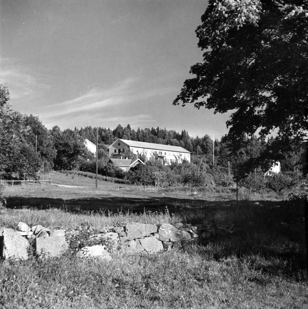 Lantbruksskolan i Tenhult som invigdes år 1935.