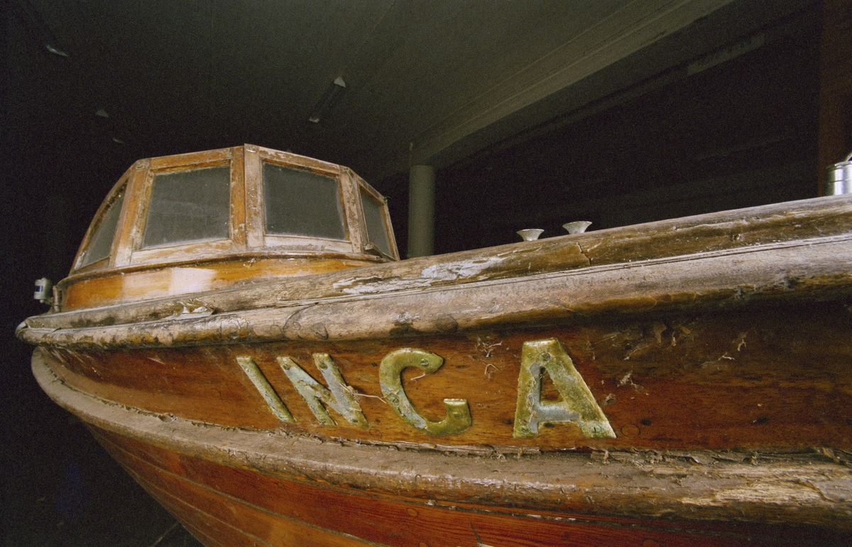 Motorbåten INGA.