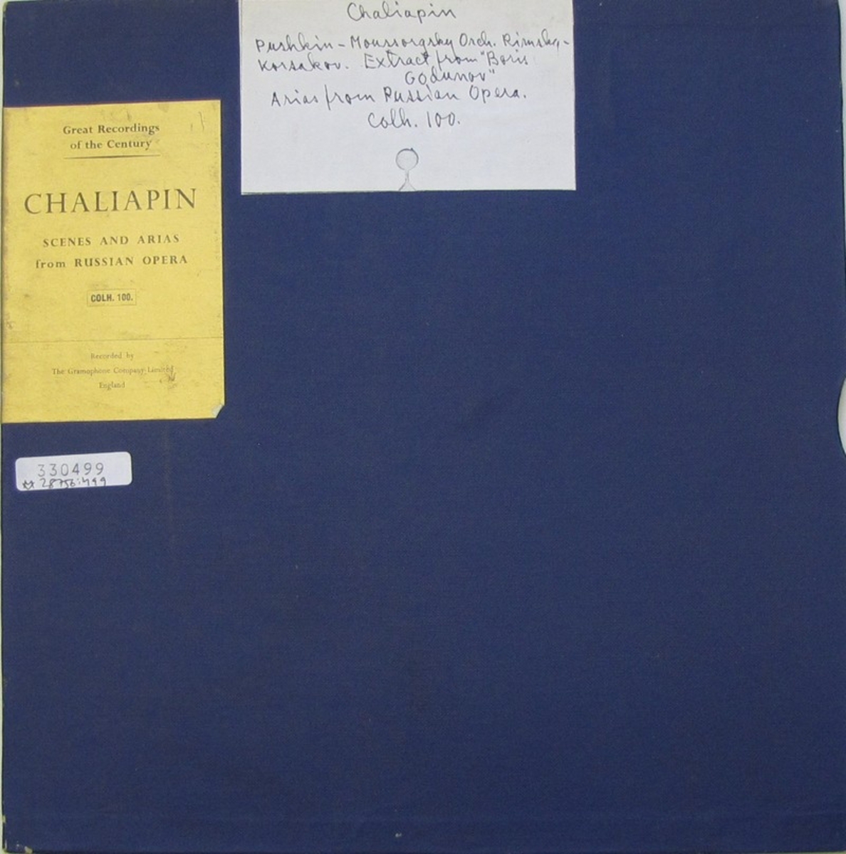 LP-skiva av märket H.M.V.