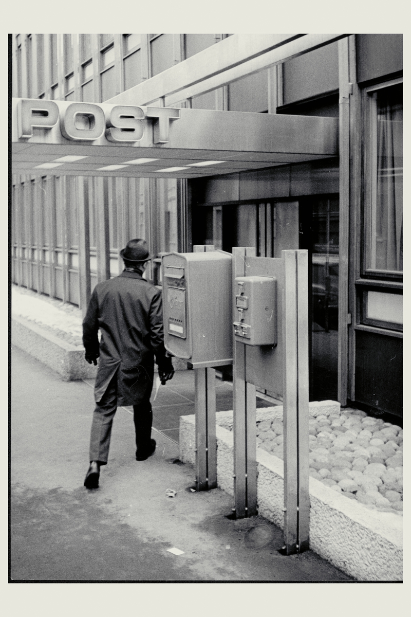 eksteriør, postkontor, 0130 St. Olavs plass, postkasse