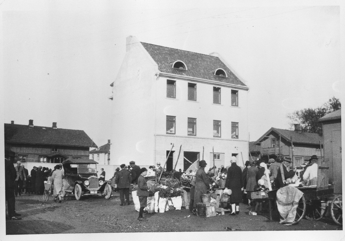 Torghandel i 1920-årene.