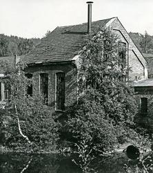 Gammel industribebyggelse ved Frysja på Kjelsås,.juni 1970