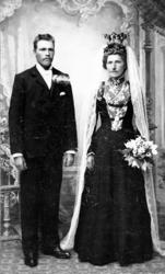 Brudepar 1903.