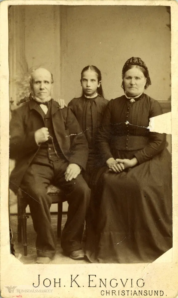 Petra Røes familie i Kristiansund.