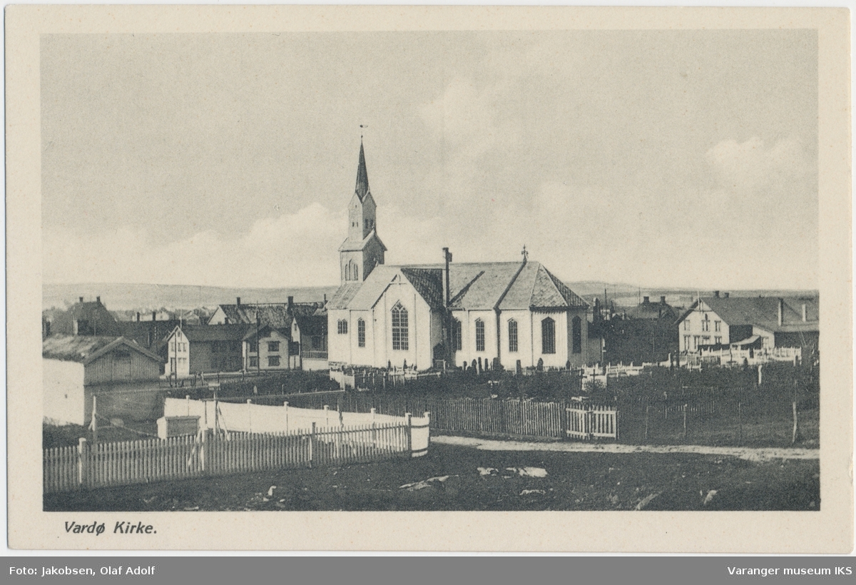 Postkort, Vardø kirke