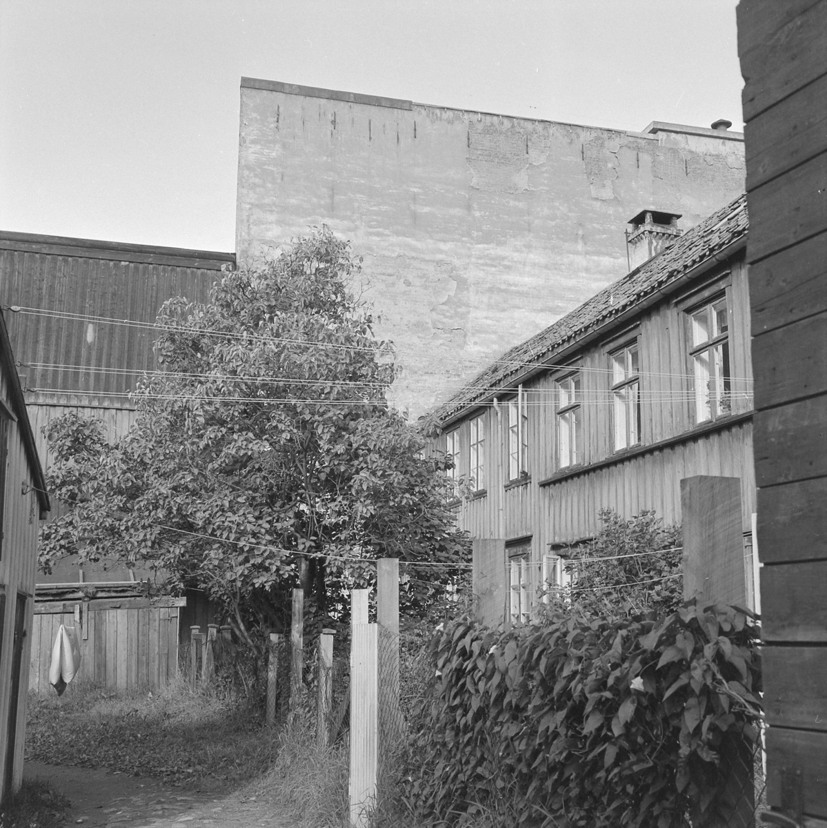 E.C. Dahls Bryggeri. Gårdsrom i E.C. Dahls gate