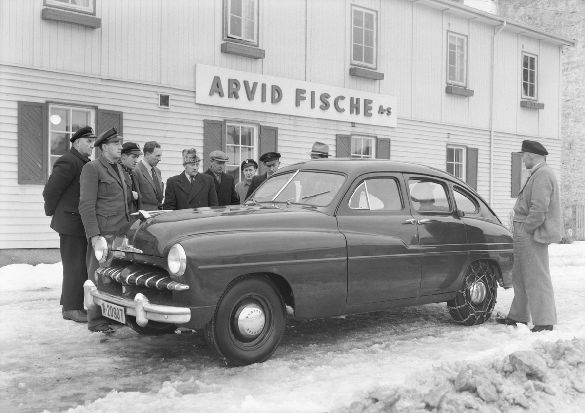 Ford Vedette 1950 hos Arvid Fische A/S