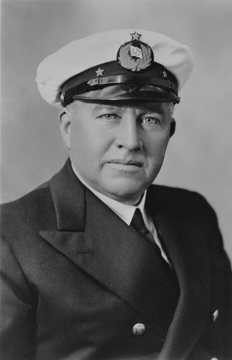 Kaptein Harald Hansen i Det Vesteraalske Dampskipsselskap