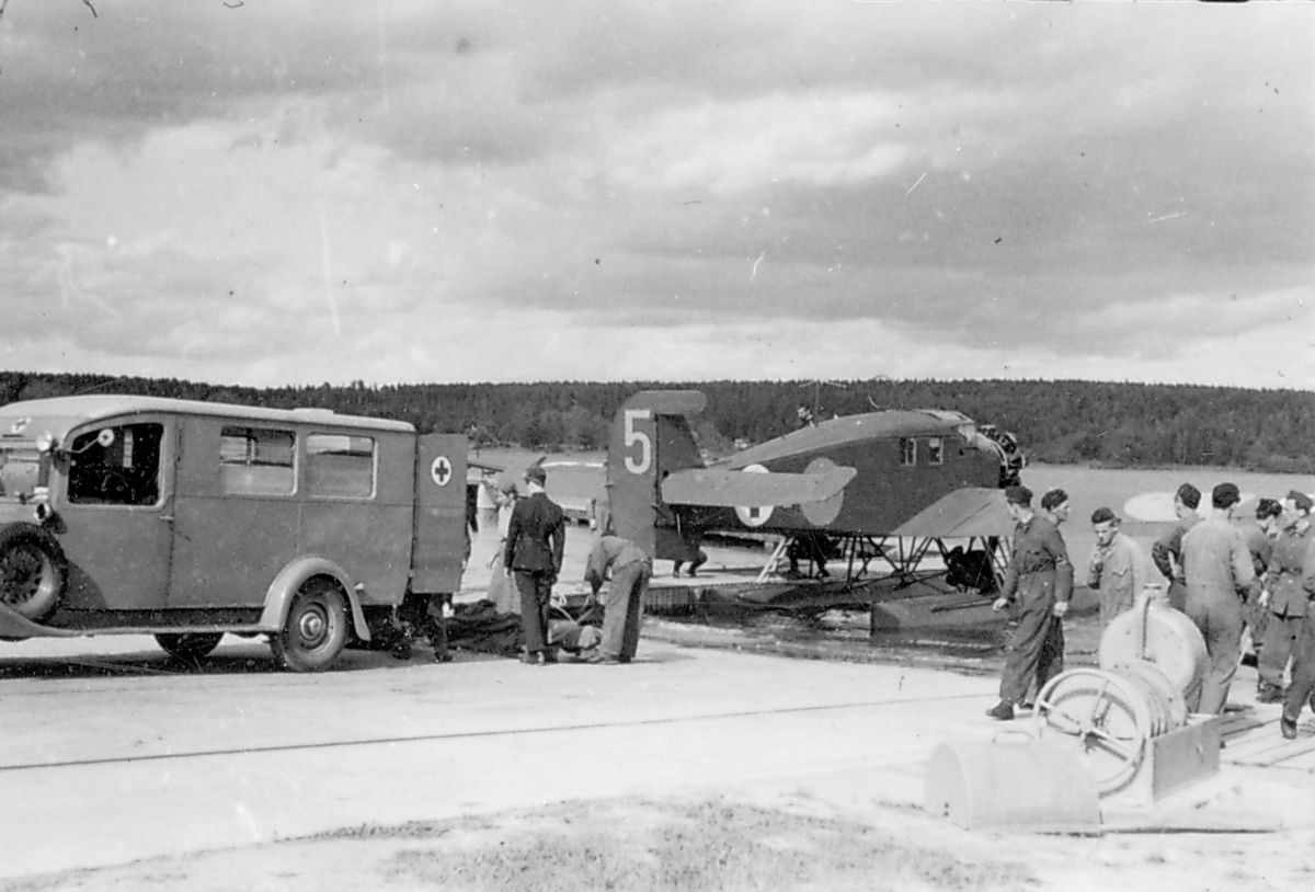 Sjuktransport med flygplan Trp 2A