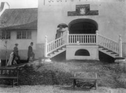 Den Kulturhistoriske utstilling 1901. Åpningen. Kong Oscar I