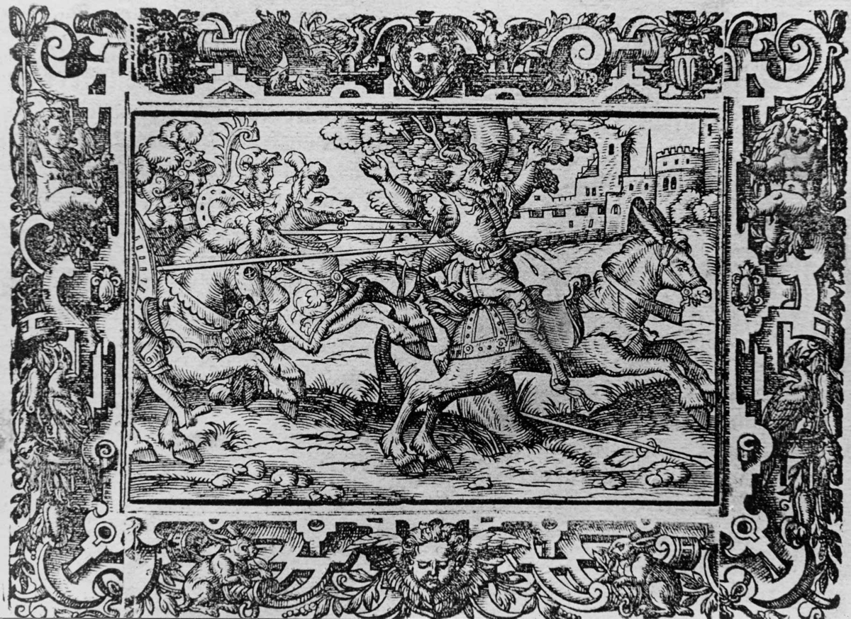 Tresnitt. Illustrasjon fra Fredrik II's bibel, 1589.