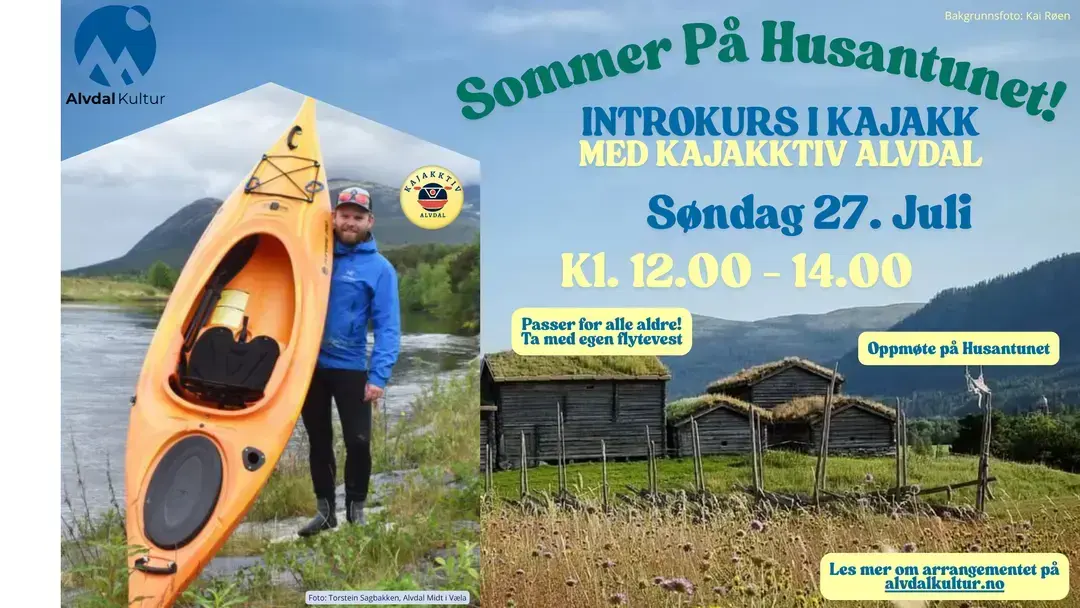 Plakat Husantunet 27. juli