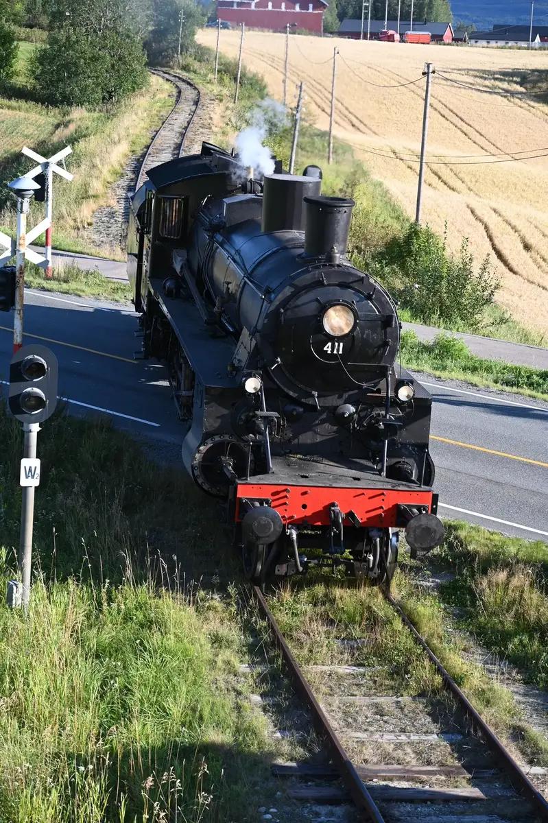 Damplok 411 - Krøderbanen